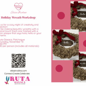 Holiday Wreath workshop