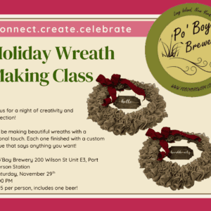 Holiday Wreeath Making Class